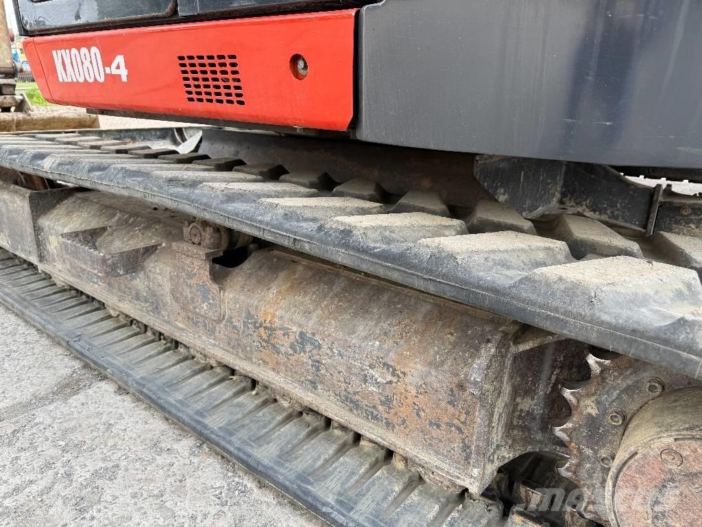 Kubota KX 080-4 Midi-gravemaskiner 7t - 12t