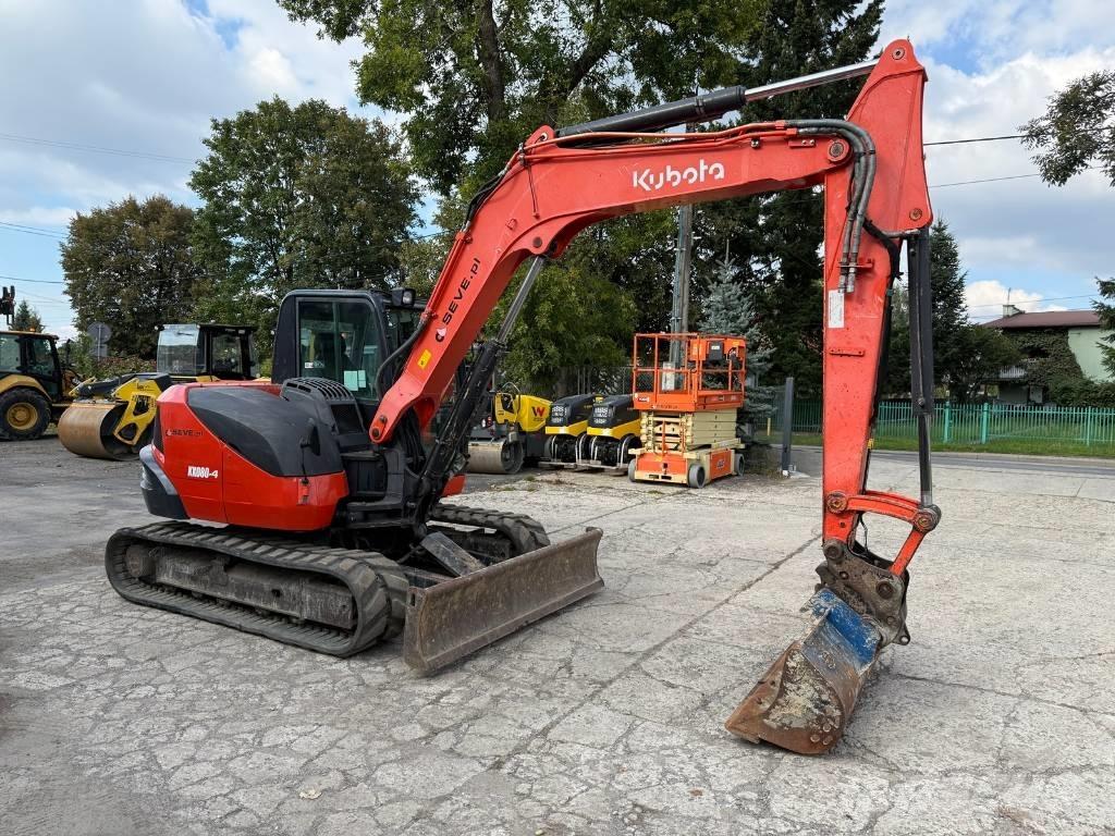 Kubota KX 080-4 Midi-gravemaskiner 7t - 12t