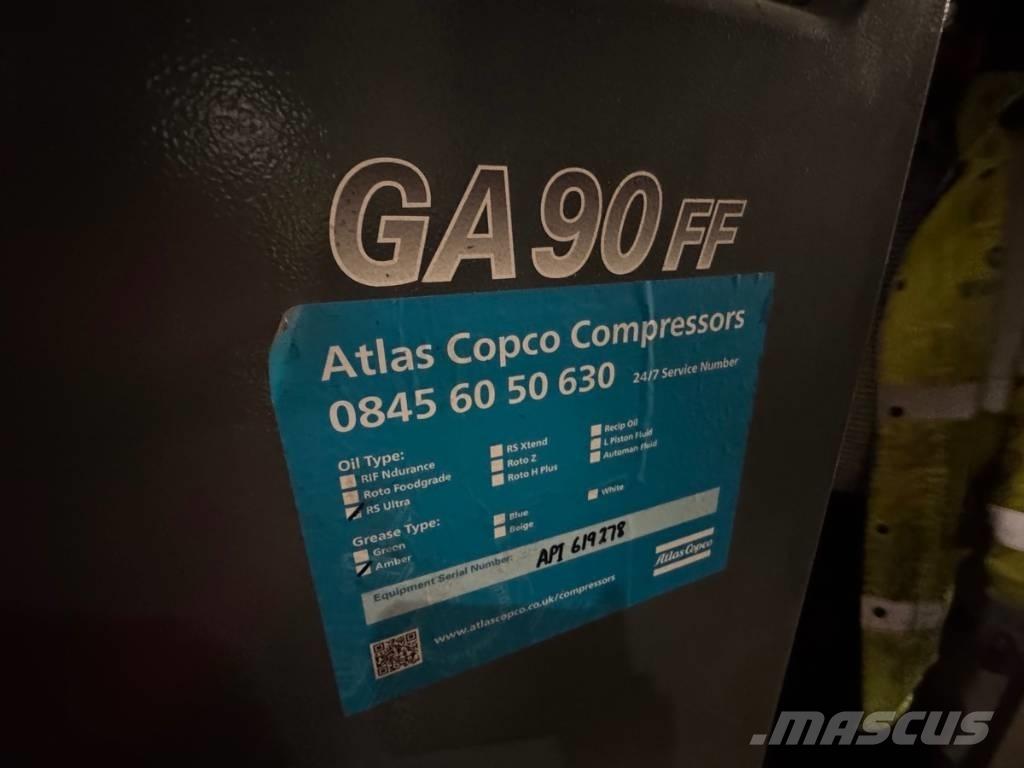 Atlas Copco GA90FF Entreprenør - Andet