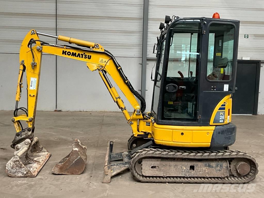 Komatsu PC 26 MR-3 Minigravemaskiner
