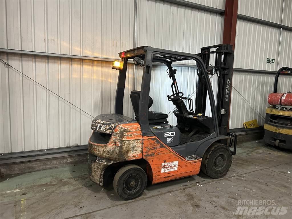 Toyota 8FD20 Diesel gaffeltrucks