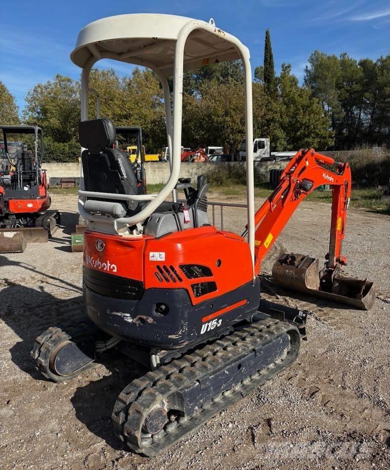 Kubota U 15-3 Minigravemaskiner