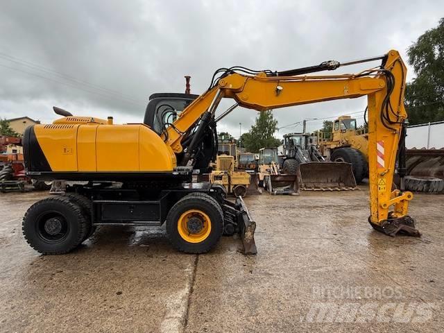 JCB JS 175 W Gravemaskiner på hjul