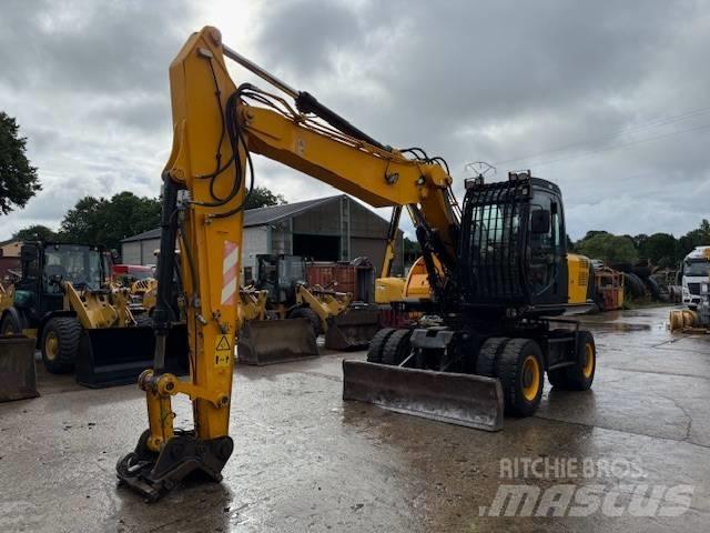 JCB JS 175 W Gravemaskiner på hjul