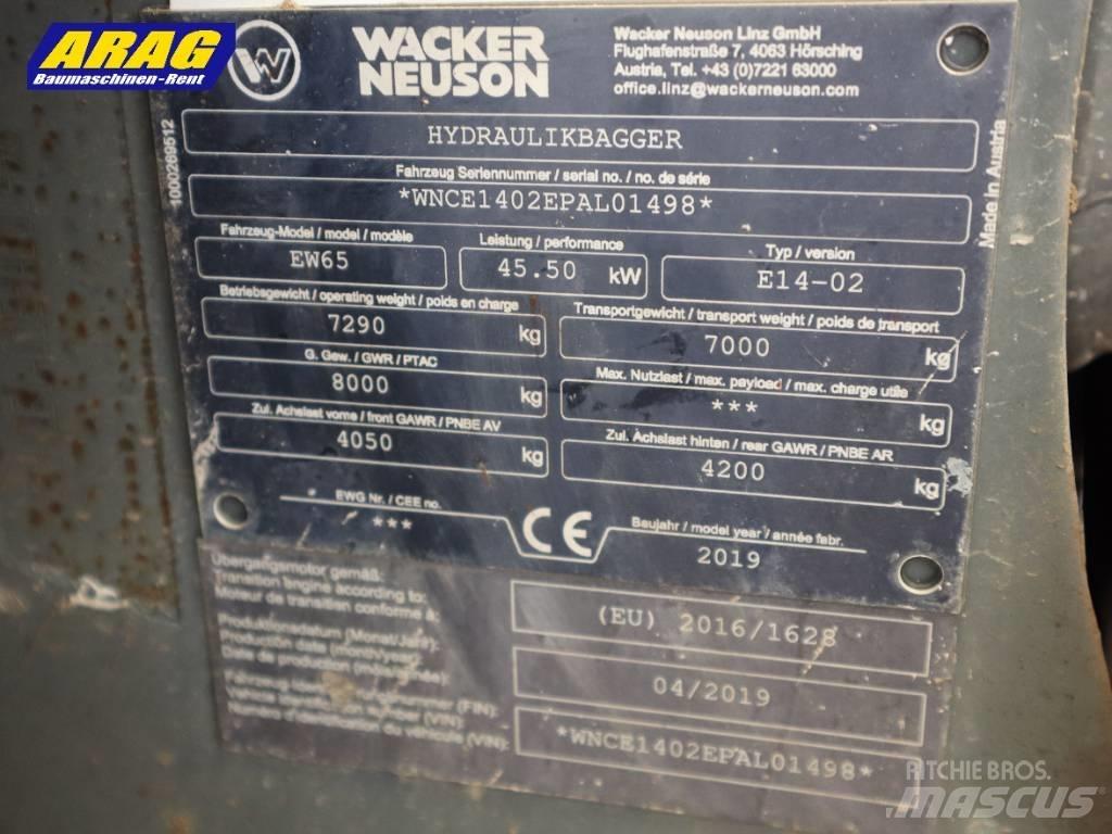 Wacker Neuson EW 65 Gravemaskiner på hjul