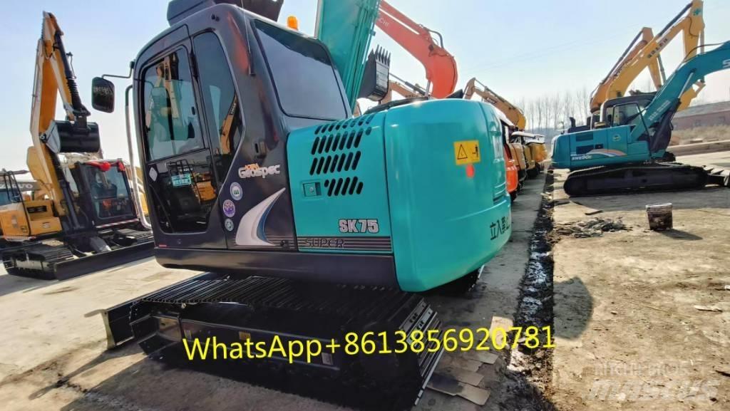 Kobelco SK 75 Gravemaskiner på larvebånd