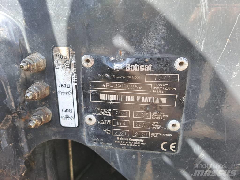 Bobcat E 27 Z Minigravemaskiner