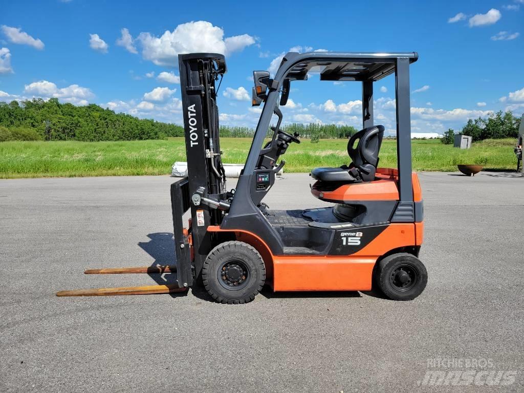 Toyota 8 FB 15 El gaffeltrucks