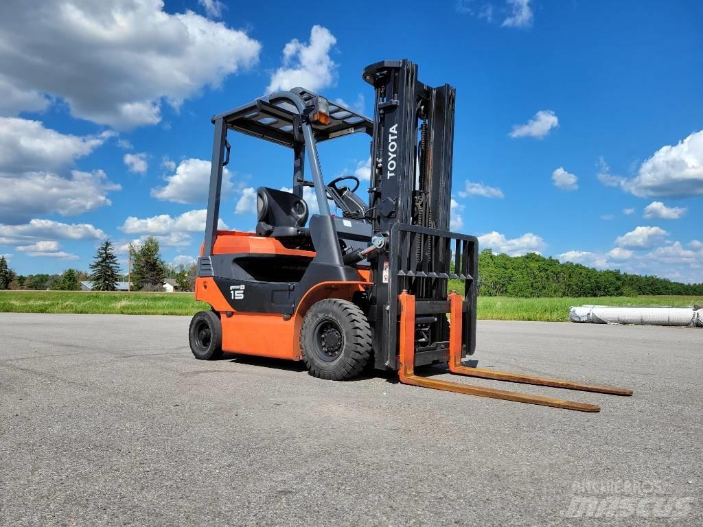 Toyota 8 FB 15 El gaffeltrucks