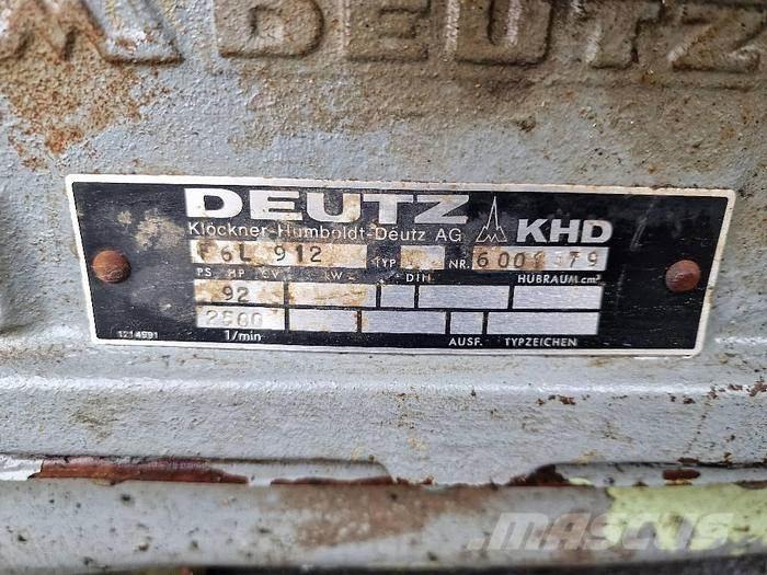  Engines F6L912 Transport – Andet