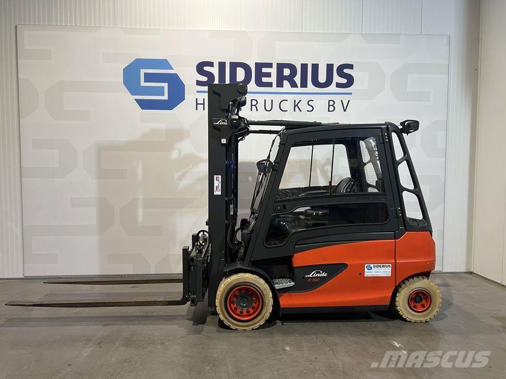 Linde E50HL/600 El gaffeltrucks