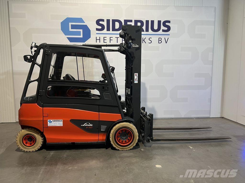 Linde E50HL/600 El gaffeltrucks