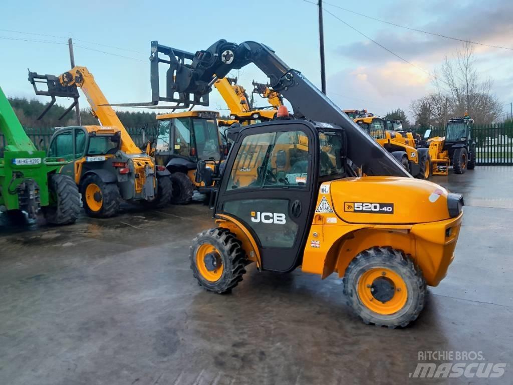 JCB 520-40 Teleskoplæssere til landbrug