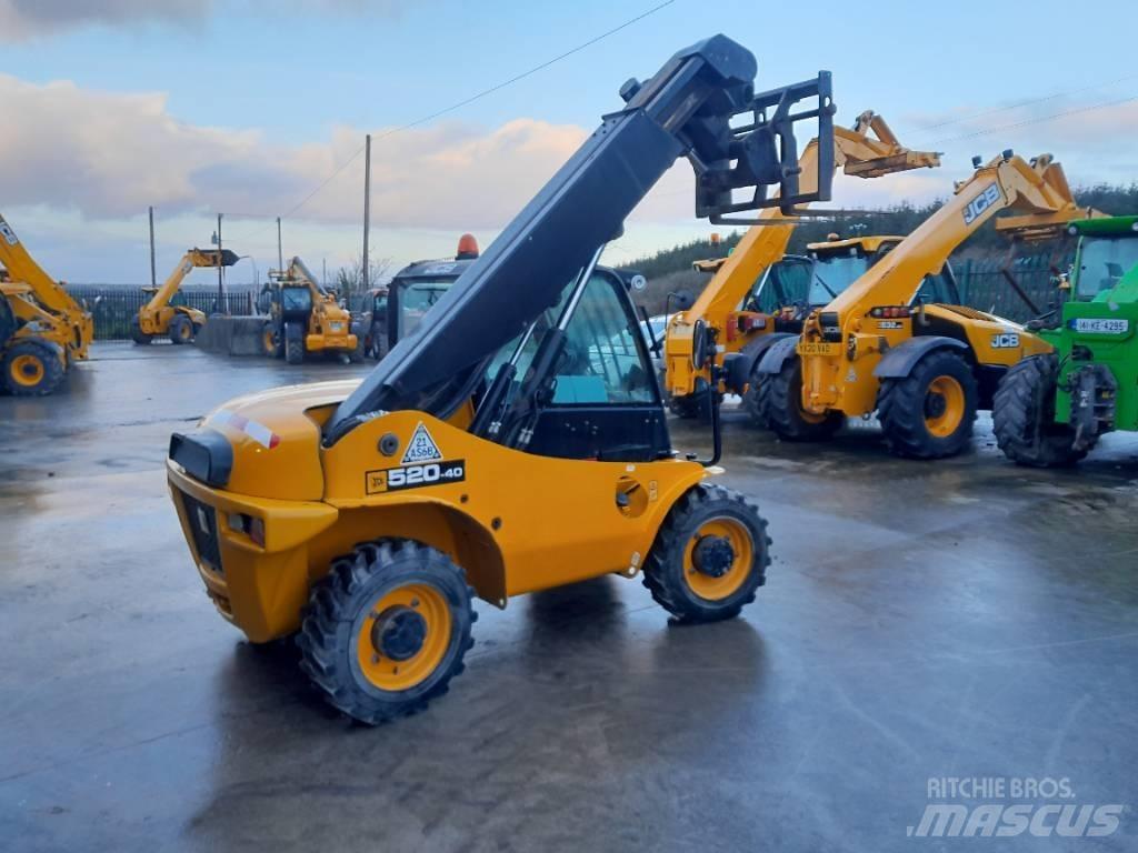 JCB 520-40 Teleskoplæssere til landbrug