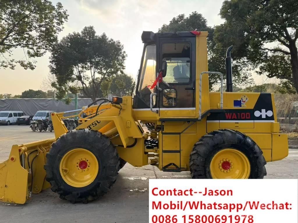 Komatsu WA 100 Læssemaskiner på hjul