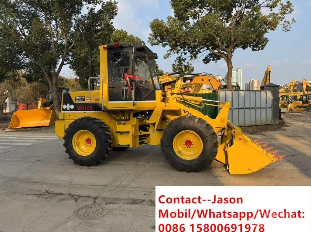 Komatsu WA 100 Læssemaskiner på hjul