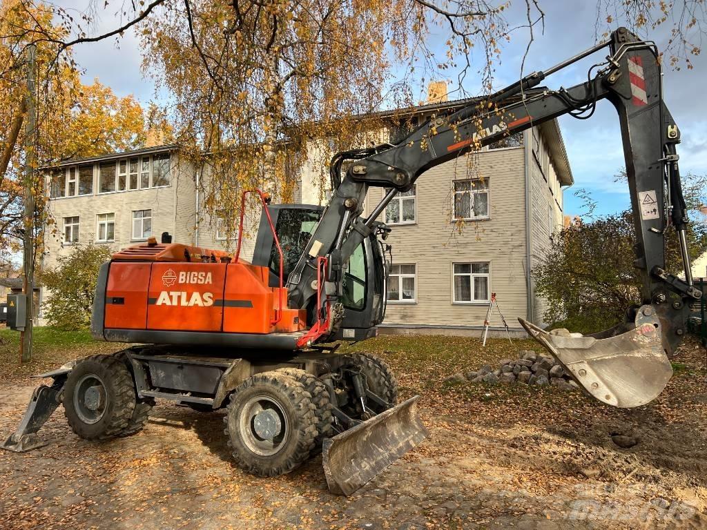 Atlas 140 W Gravemaskiner på hjul