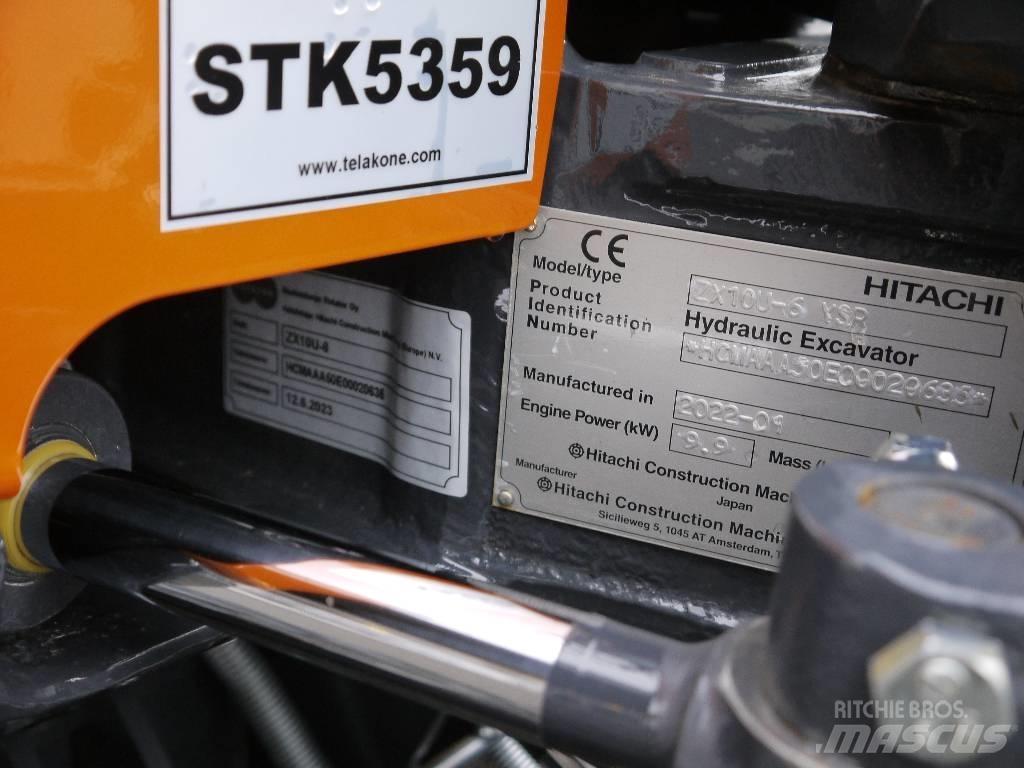 Hitachi ZX 10 U-6 Minigravemaskiner