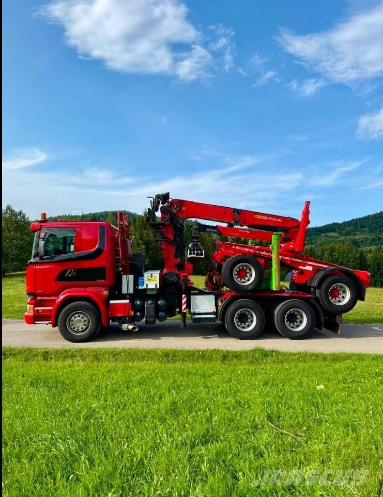 Scania R580 V8 6x4 Tømmertransport