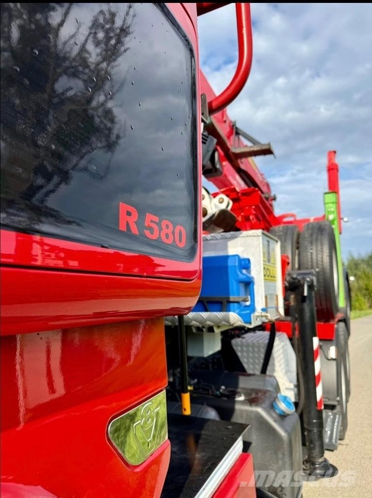 Scania R580 V8 6x4 Tømmertransport