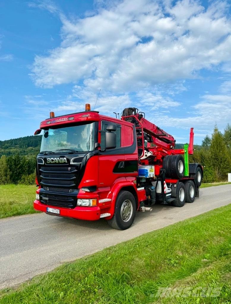 Scania R580 V8 6x4 Tømmertransport