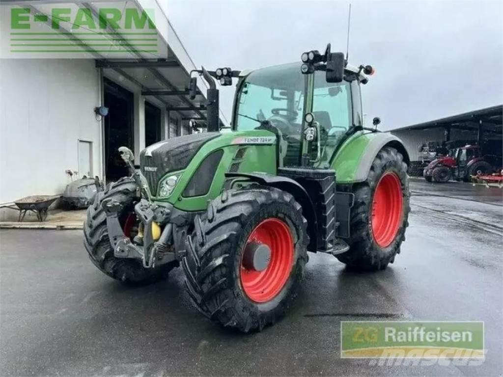 Fendt 724 scr Traktorer