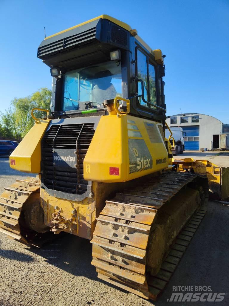 Komatsu D 51 Bulldozer på larvebånd
