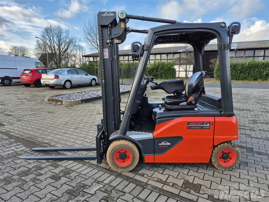 Linde E16P-02 El gaffeltrucks