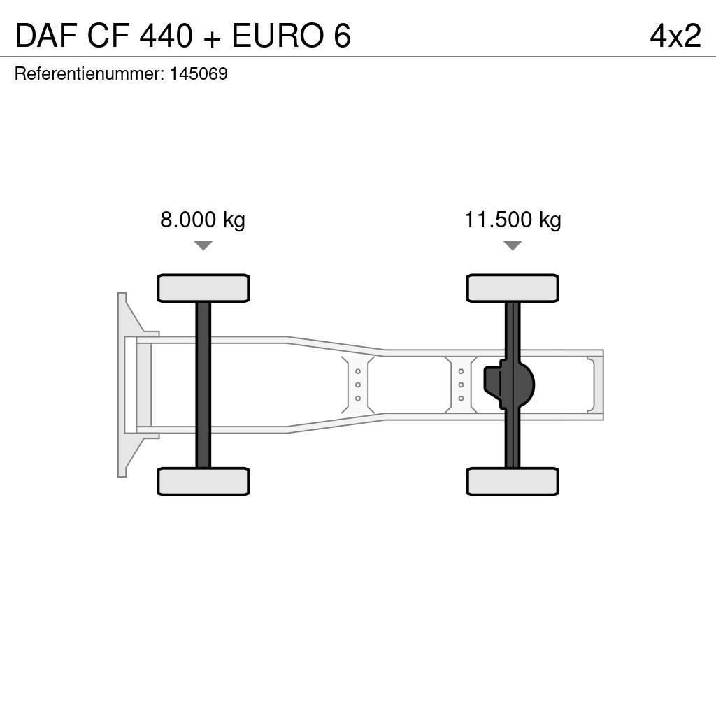 DAF CF 440 + EURO 6 Trækkere