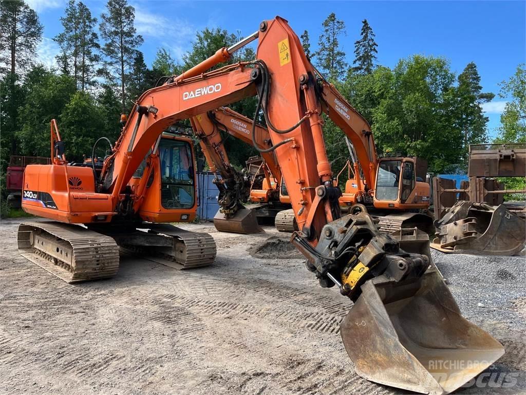 Daewoo S140 LC-V Gravemaskiner på larvebånd