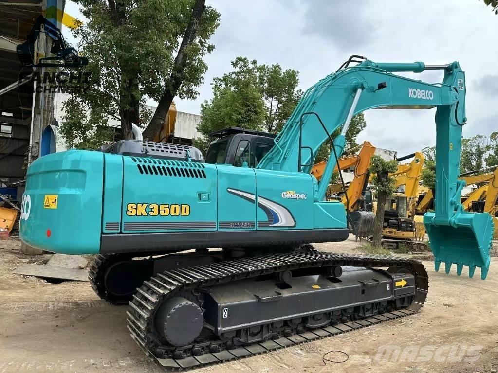 Kobelco 350 Gravemaskiner på larvebånd
