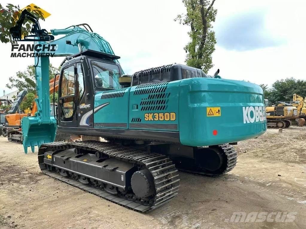Kobelco 350 Gravemaskiner på larvebånd