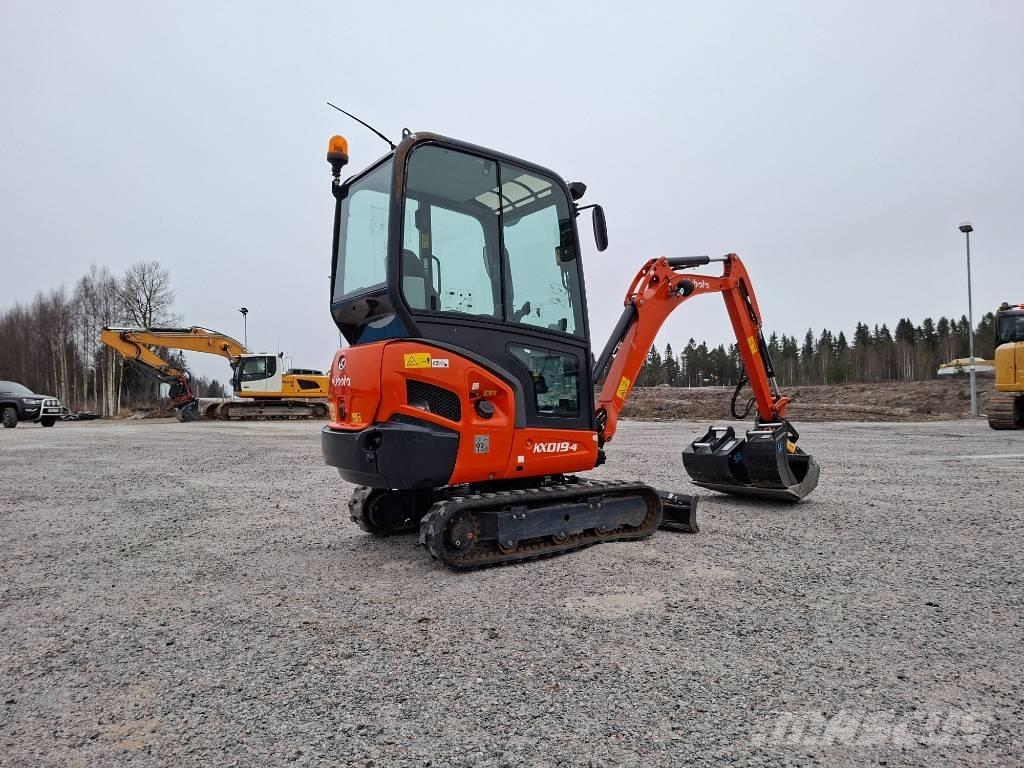 Kubota KX019-4 Minigravemaskiner