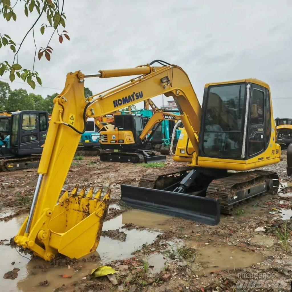 Komatsu PC 60-7 Minigravemaskiner