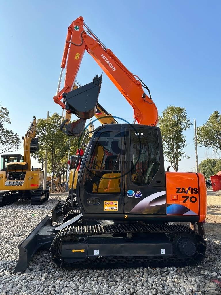 Hitachi ZX 70 Gravemaskiner på larvebånd