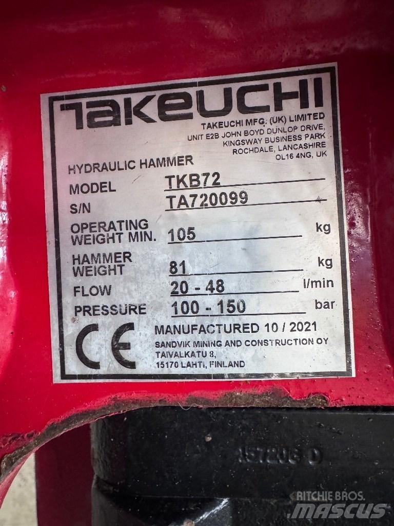 Takeuchi TB 219 Minigravemaskiner