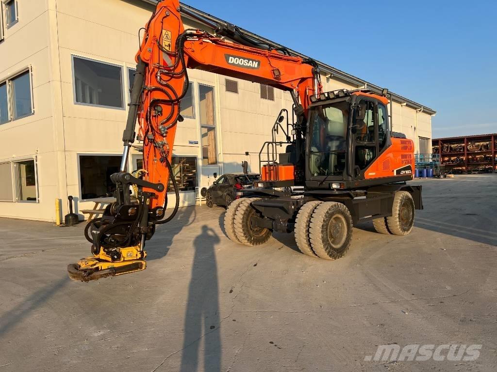 Doosan DX160W-5 Gravemaskiner på hjul