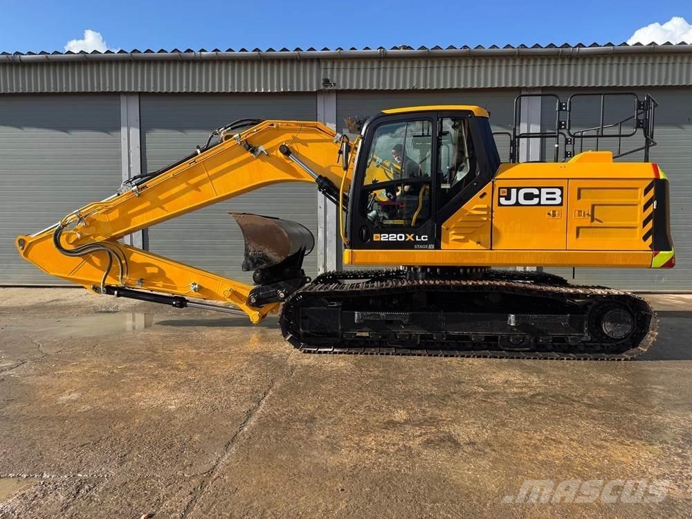 JCB 220X Gravemaskiner på larvebånd
