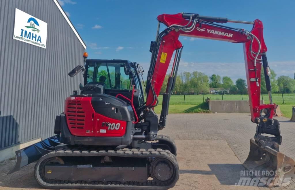 Yanmar SV100 2A-2PB Midi-gravemaskiner 7t - 12t