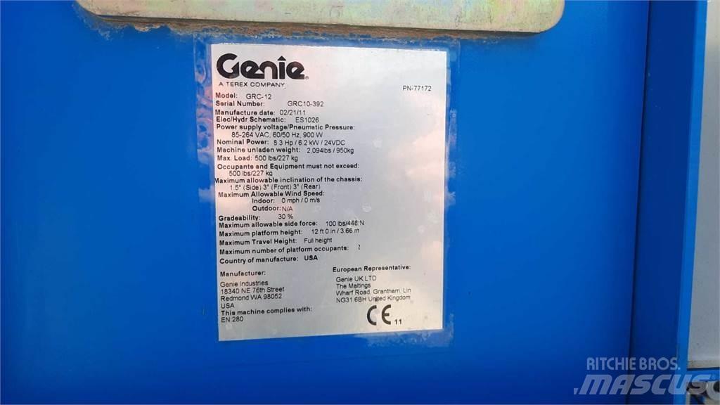 Genie GR12 Andre lifte og platforme