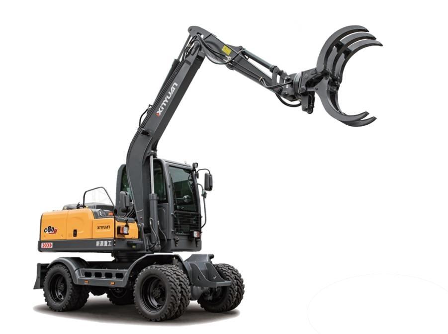 Xinyuan C80-4 Gravemaskiner på hjul