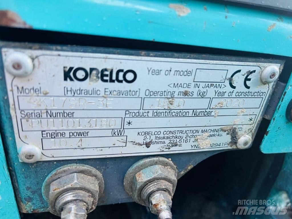 Kobelco SK 17 SR-3 Minigravemaskiner
