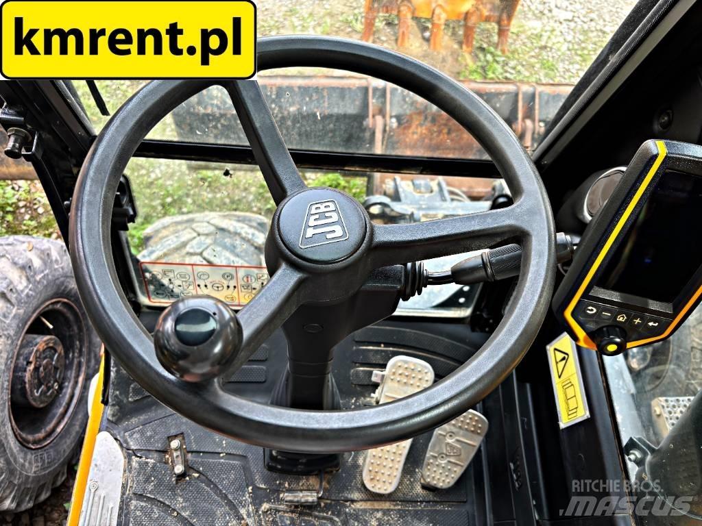 JCB JS 145 W Gravemaskiner på hjul