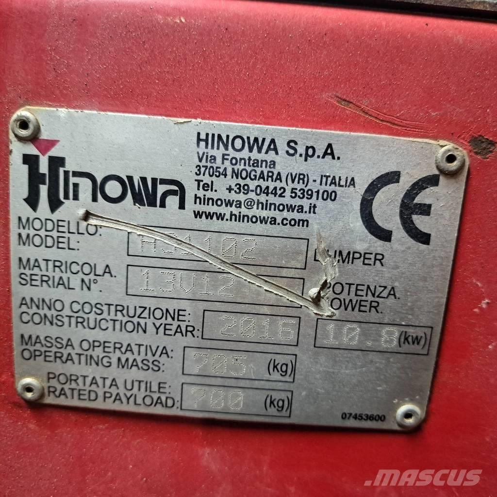 Hinowa HS1102 Bælte-tipvogn
