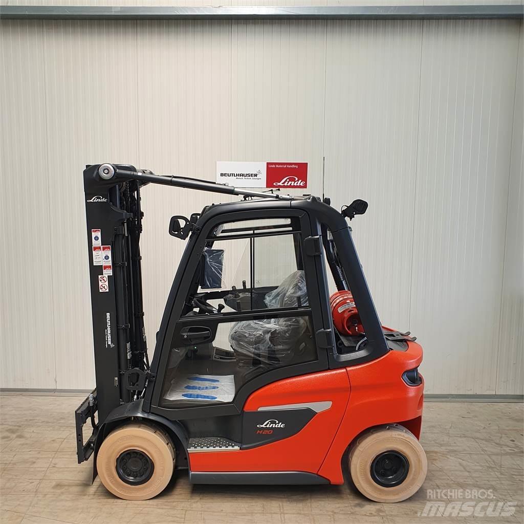 Linde H20T/600 LPG gaffeltrucks