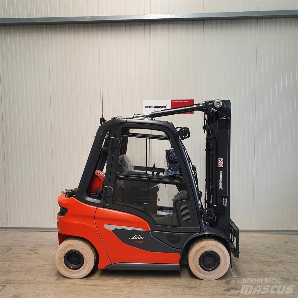 Linde H20T/600 LPG gaffeltrucks