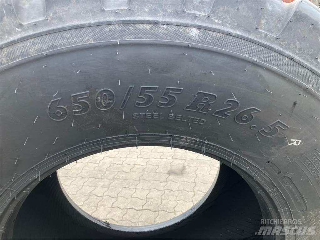 BKT 650/55R26,5 Hjul, Dæk og Fælge