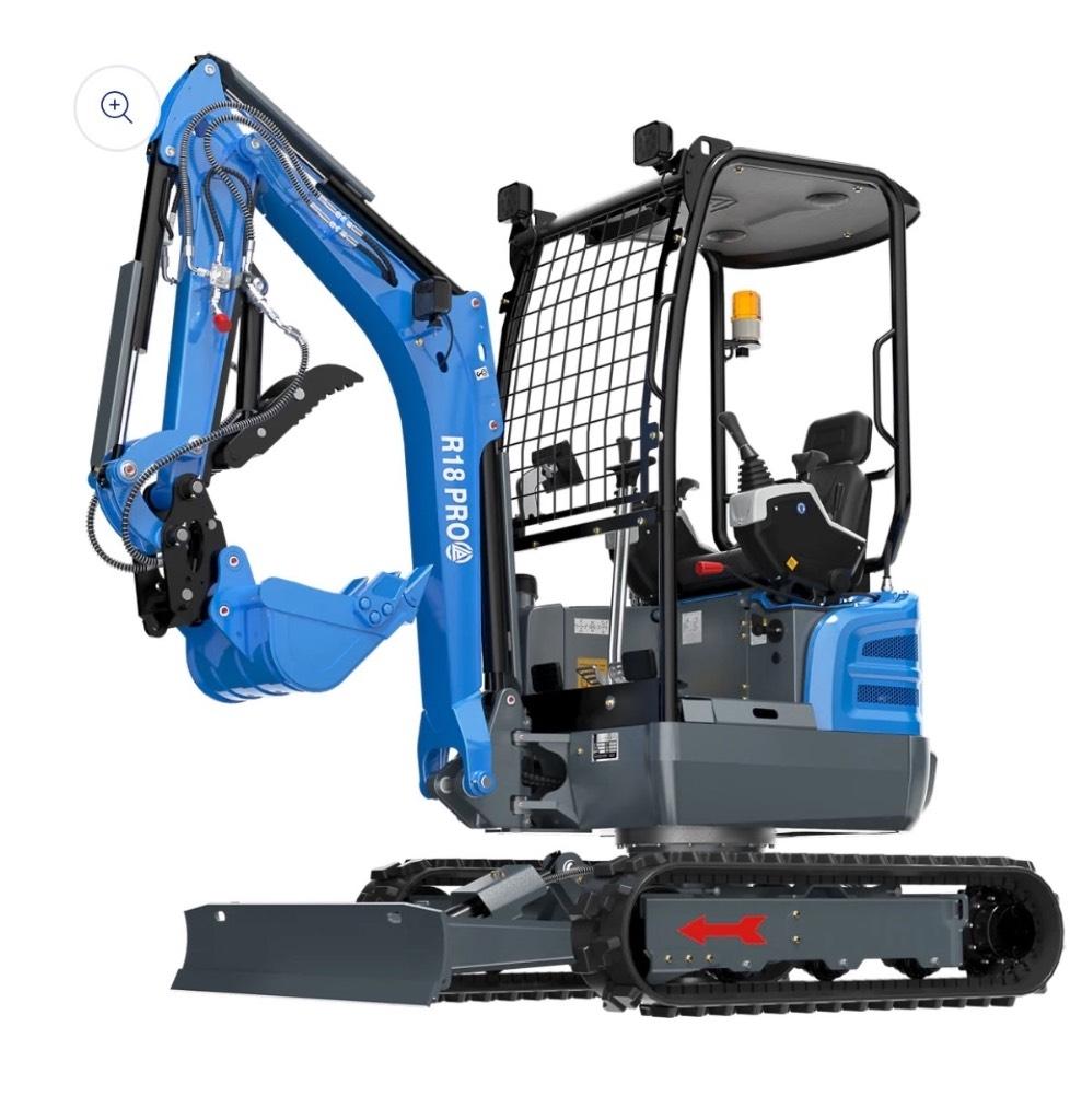 Rippa R18 PRO Minigravemaskiner