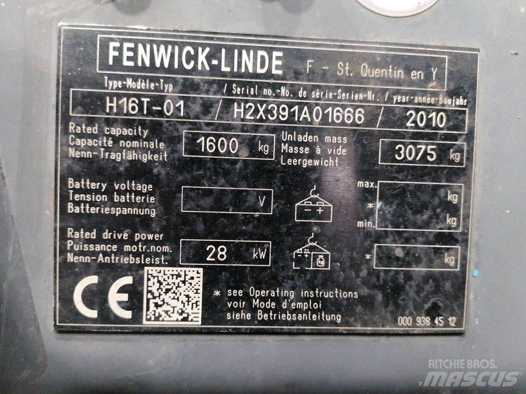 Linde H16T-01 LPG gaffeltrucks
