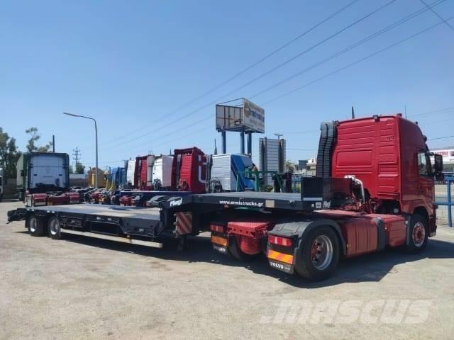 Fliegl 2 axles Semi-trailer blokvogn